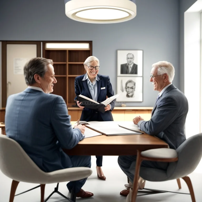 Legal reference materials on screen